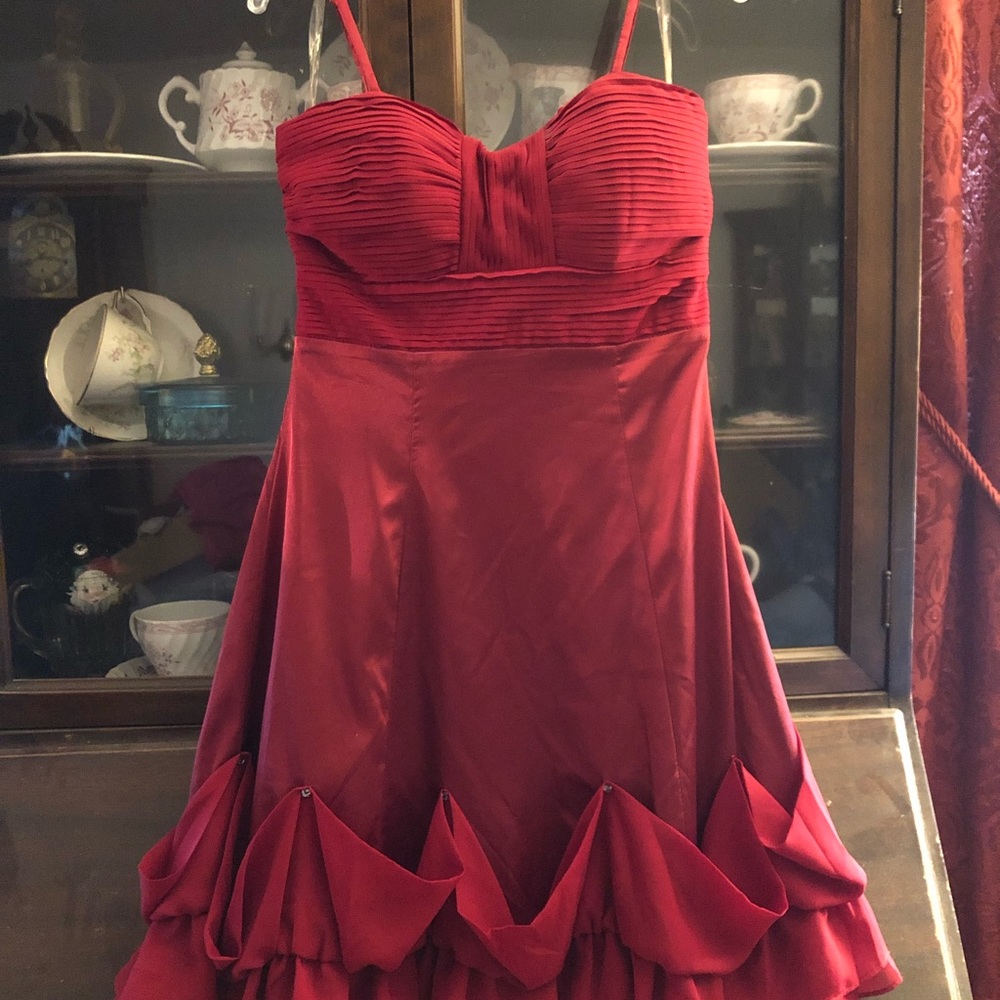Short, semi-formal dress